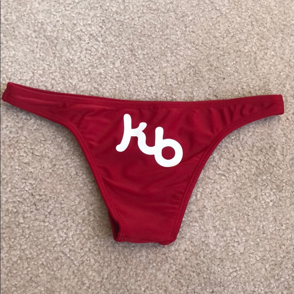 kauai bikini red bottoms